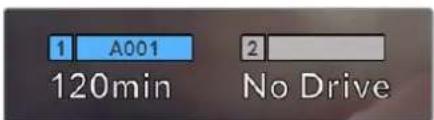1 A001 120min 2 No Drive