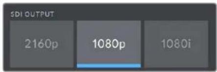 SDI OUTPUT 2160p 1080p 1080i