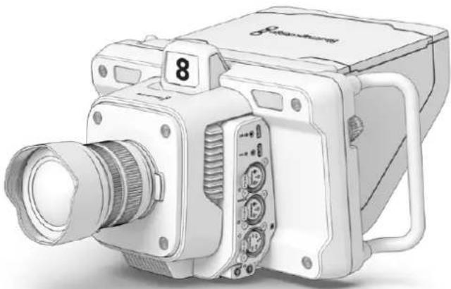 Blackmagic Design Studio Camera 4K Plus - サンシェードの使用 - 3