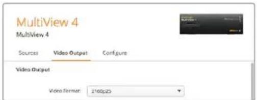 Blackmagic Design MultiView 16 - Formato y salida en HD - 2