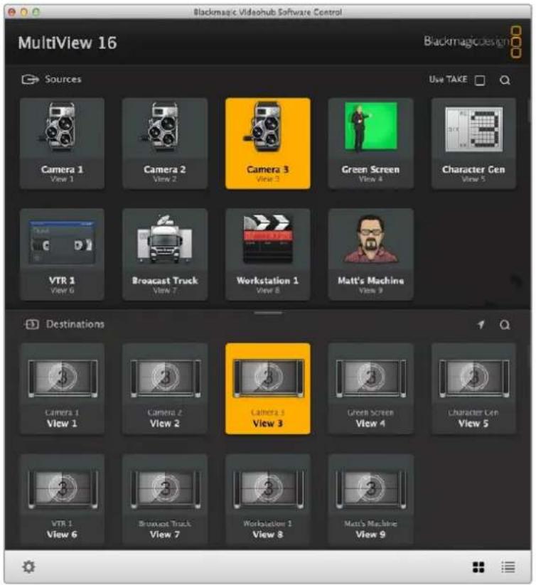 Blackmagic Design MultiView 16 - MultiView 16の選択 - 1