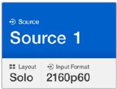 Blackmagic Design MultiView 16 - SOLO 버튼 - 1