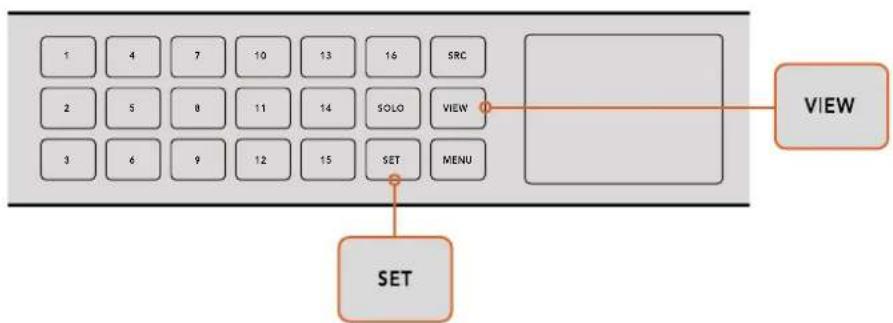 Blackmagic Design MultiView 16 - Assegnare le fonti ai riquadri con Blackmagic MultiView 16 - 1