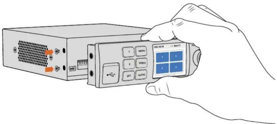 Blackmagic Design MultiView 16 - Installieren eines Teranex Mini Smart Panels - 1