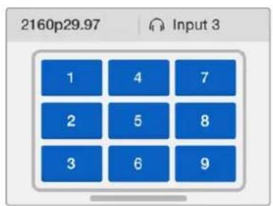Blackmagic Design MultiView 16 - Setting your Layout on Blackmagic MultiView 16 - 5