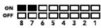 Blackmagic Design MultiView 16 - Interruttori 8 e 7 – Selezione audio - 1