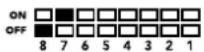 Blackmagic Design MultiView 16 - Interruptores 8 y 7 - Selección de audio - 3