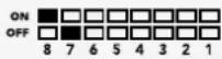 Blackmagic Design MultiView 16 - Interruttori 8 e 7 – Selezione audio - 2