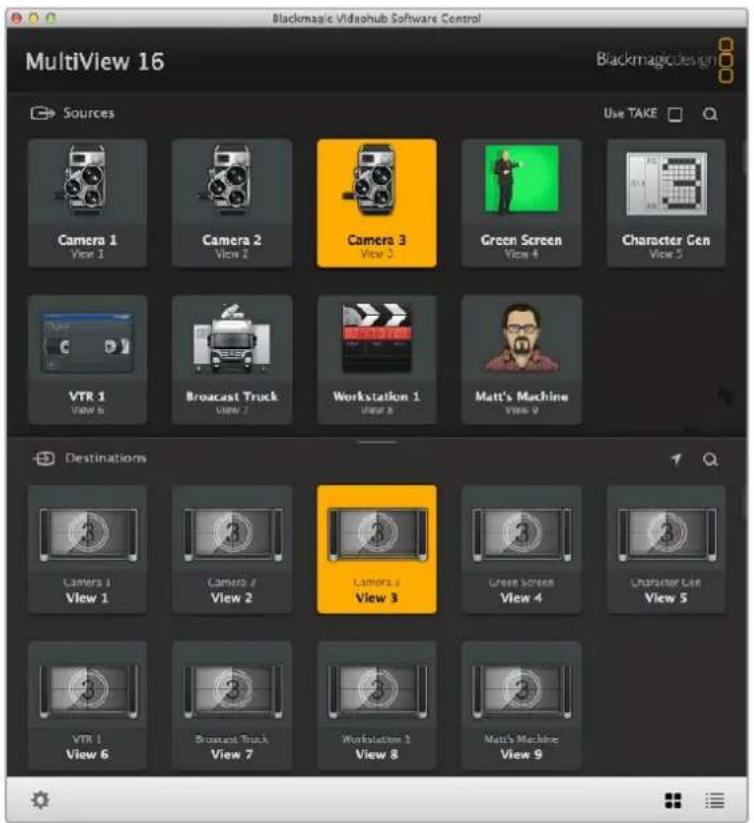 Blackmagic Design MultiView 16 - Selección del modelo MultiView 16 - 1
