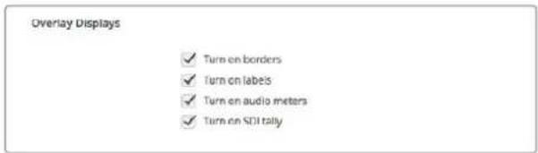 Blackmagic Design MultiView 16 - Overlay Displays - 1