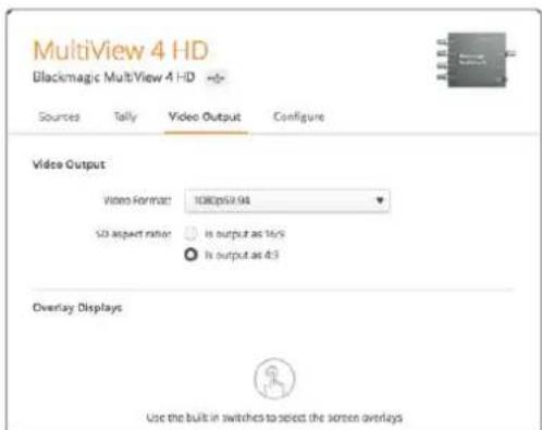 Blackmagic Design MultiView 16 - 비디오 포맷과HD 출력 - 3
