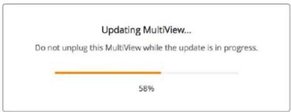 Blackmagic Design MultiView 16 - Actualización del software interno - 2