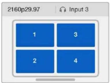 Blackmagic Design MultiView 16 - 设置Blackmagic MultiView 16的分割画面布局 - 4
