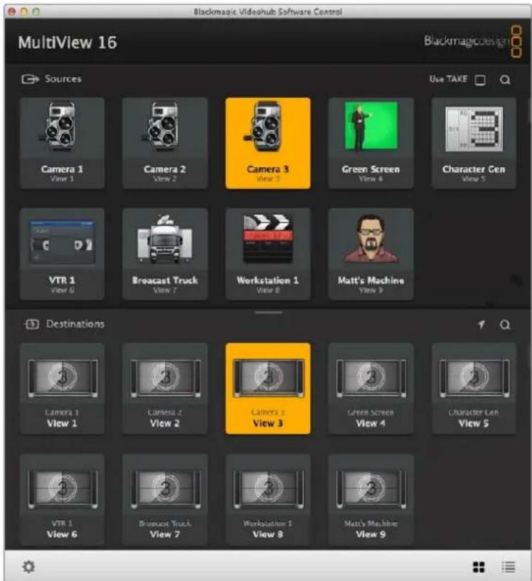 Blackmagic Design MultiView 16 - Select your MultiView 16 - 1