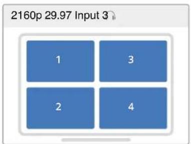 Blackmagic Design MultiView 16 - Herramientas del panel inteligente - 1