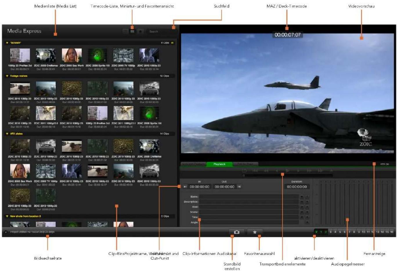 Blackmagic Design DeckLink Studio 4K - Blackmagic Media Express - 1