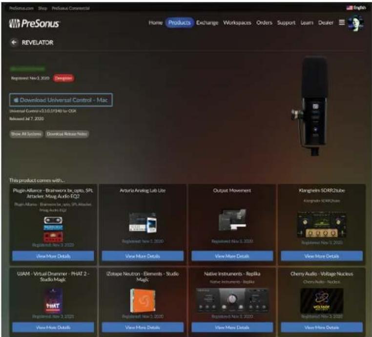 PRESONUS Revelator Dynamic - Étape 3 : télécharger et installer studio one artist (facultatif) - 1