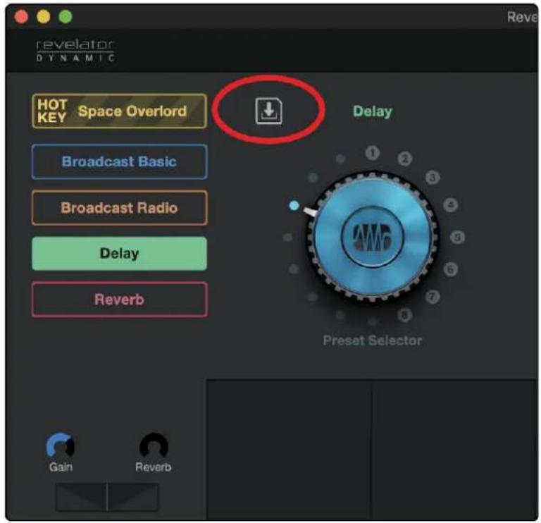 revelator DYNAMIC HOT KEY Space Overlord Broadcast Basic Broadcast Radio Delay Reverb Delay 1 2 3 4 5 6 7 8 9 10 11 12 13 14 15 16 17 18 19 20 21 22 23 24 25 26 27 28 29 30 31 32 33 34 35 36 37 38 39 40 41 42 43 44 45 46 47 48 49 50 51 52 53 54 55 56 57 58 59 60 61 62 63 64 65 66 67 68 69 70 71 72 73 74 75 76 77 78 79 80 Preset Selector Gain Reverb