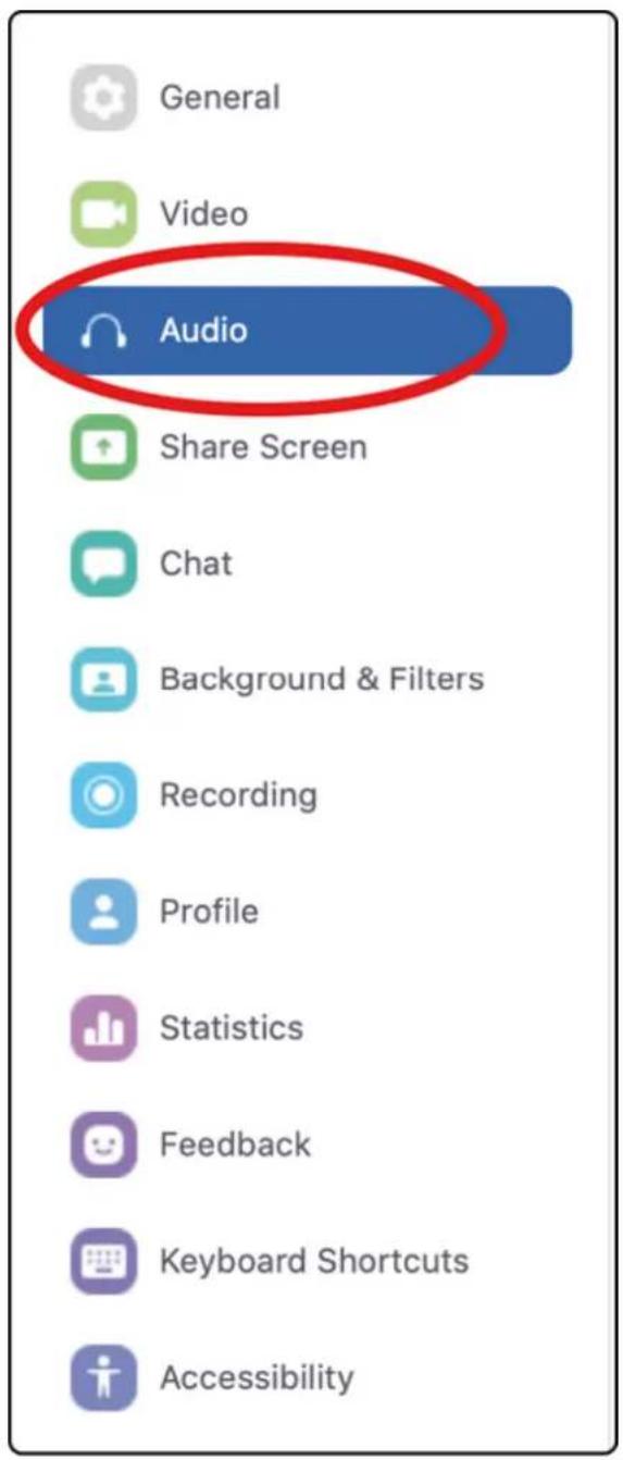 General Video Audio Share Screen Chat Background & Filters Recording Profile Statistics Feedback Keyboard Shortcuts Accessibility