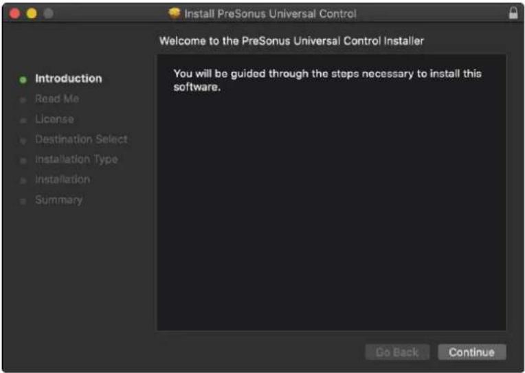 PRESONUS Revelator Dynamic - Étape 2 : télécharger et installer universal control 9 - 2