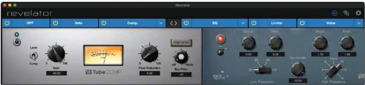 PRESONUS Revelator Dynamic - Fat channel et effets de voix (voice) - 1