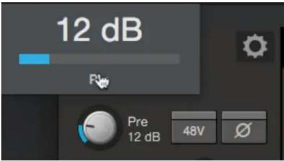 12 dB Pre 12 dB 48V