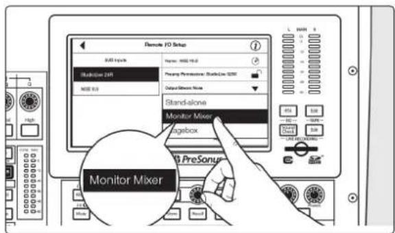 Remote FXO Setup MAX Inputs Max: 9000.16.0 Preamp Configuration: BlackBox 5200 Output Software: None Stand-alone Monitor Mixer Pagebox Monitor Mixer