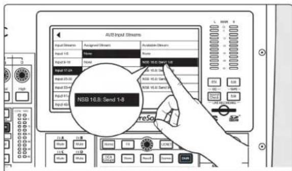 AVB Input Streams Input Streams Assigned to Stream Available Stream Input 1-2 Name Name Input 3-4 Input NOS 16.8: Send 1-8 Input 5-6 Input NOS 16.8: Send 1-8 Input 7-8 Input NOS 16.8: Send 1-8 Input 9-10 Input NOS 16.8: Send 1-8 Input 10-11 Input NOS 16.8: Send 1-8 Input 11-12 Input NOS 16.8: Send 1-8 Input 12-13 Input NOS 16.8: Send 1-8 Input 13-14 Input NOS 16.8: Send 1-8 Input 14-15 Input NOS 16.8: Send 1-8 Input 15-16 Input NOS 16.8: Send 1-8 Input 16-17 Input NOS 16.8: Send 1-8 Input 17-18 Input NOS 16.8: Send 1-8 Input 18-19 Input NOS 16.8: Send 1-8 Input 19-20 Input NOS 16.8: Send 1-8 Input 20-21 Input NOS 16.8: Send 1-8 Input 21-22 Input NOS 16.8: Send 1-8 Input 22-23 Input NOS 16.8: Send 1-8 Input 23-24 Input NOS 16.8: Send 1-8 Input 24-25 Input NOS 16.8: Send 1-8 Input 25-26 Input NOS 16.8: Send 1-8 Input 26-27 Input NOS 16.8: Send 1-8 Input 27-28 Input NOS 16.8: Send 1-8 Input 28-29 Input NOS 16.8: Send 1-8 Input 29-30 Input NOS 16.8: Send 1-8 Input 30-31 Input NOS 16.8: Send 1-8 Input 31-32 Input NOS 16.8: Send 1-8 Input 32-33 Input NOS 16.8: Send 1-8 Input 33-34 Input NOS 16.8: Send 1-8 Input 34-35 Input NOS 16.8: Send 1-8 Input 35-36 Input NOS 16.8: Send 1-8 Input 36-37 Input NOS 16.8: Send 1-8 Input 37-38 Input NOS 16.8: Send 1-8 Input 38-39 Input NOS 16.8: Send 1-8 Input 39-40 Input NOS 16.8: Send 1-8 Input 40-41 Input NOS 16.8: Send 1-8 Input 41-42 Input NOS 16.8: Send 1-8 Input 42-43 Input NOS 16.8: Send 1-8 Input 43-44 Input NOS 16.8: Send 1-8 Input 44-45 Input NOS 16.8: Send 1-8 Input 45-46 Input NOS 16.8: Send 1-8 Input 46-47 Input NOS 16.8: Send 1-8 Input 47-48 Input NOS 16.8: Send 1-8 Input 48-49 Input NOS 16.8: Send 1-8 Input 49-50 Input NOS 16.8: Send 1-8 Input 50-51 Input NOS 16.8: Send 1-8 Input 51-52 Input NOS 16.8: Send 1-8 Input 52-53 Input NOS 16.8: Send 1-8 Input 53-54 Input NOS 16.8: Send 1-8 Input 54-55 Input NOS 16.8: Send 1-8 Input 55-56 Input NOS 16.8: Send 1-8 Input 56-57 Input NOS 16.8: Send 1-8 Input 57-58 Input NOS 16.8: Send 1-8 Input 58-59 Input NOS 16.8: Send 1-8 Input 59-60 Input NOS 16.8: Send 1-8 Input 60-61 Input NOS 16.8: Send 1-8 Input 61-62 Input NOS 16.8: Send 1-8 Input 62-63 Input NOS 16.8: Send 1-8 Input 63-64 Input NOS 16.8: Send 1-8 Input 64-65 Input NOS 16.8: Send 1-8 Input 65-66 Input NOS 16.8: Send 1-8 Input 66-67 Input NOS 16.8: Send 1-8 Input 67-68 Input NOS 16.8: Send 1-8 Input 68-69 Input NOS 16.8: Send 1-8 Input 69-70 Input NOS 16.8: Send 1-8 Input 70-71 Input NOS 16.8: Send 1-8 Input 71-72 Input NOS 16.8: Send 1-8 Input 72-73 Input NOS 16.8: Send 1-8 Input 73-74 Input NOS 16.8: Send 1-8 Input 74-75 Input NOS 16.8: Send 1-8 Input 75-76 Input NOS 16.8: Send 1-8 Input 76-77 Input NOS 16.8: Send 1-8 Input 77-78 Input NOS 16.8: Send 1-8 Input 78-79 Input NOS 16.8: Send 1-8 Input 79-80 Input NOS 16.8: Send 1-8 Input 80+ Output
