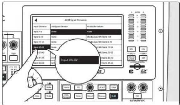 PRESONUS NSB 16.8 - Étape 2: routage des entrées du boîtier de scène vers la console mixage - 4