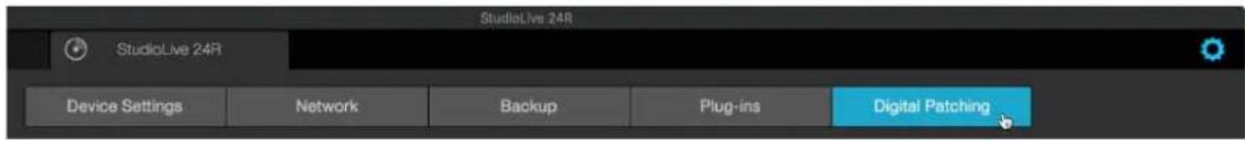 PRESONUS NSB 16.8 - Étape 3: sources réseau utilisées - 1