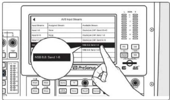 PRESONUS NSB 16.8 - Étape 5: routage des entrées vers votre console de mixage - 3