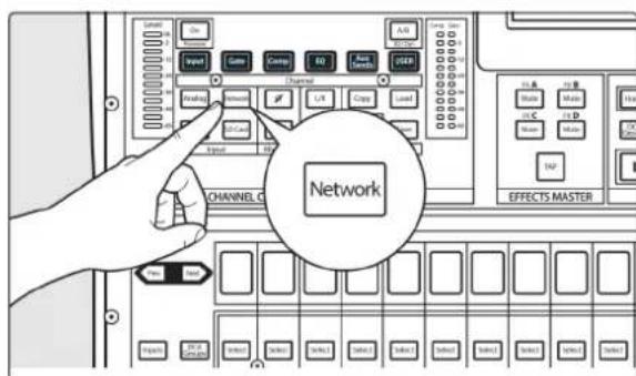 PRESONUS NSB 16.8 - Étape 6: activation des sources réseau sur votre console de mixage - 4