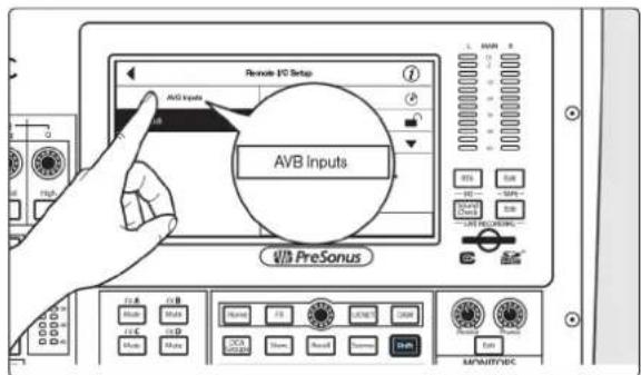 PRESONUS NSB 16.8 - Étape 2: routage des entrées du boîtier de scène vers la console mixage - 1