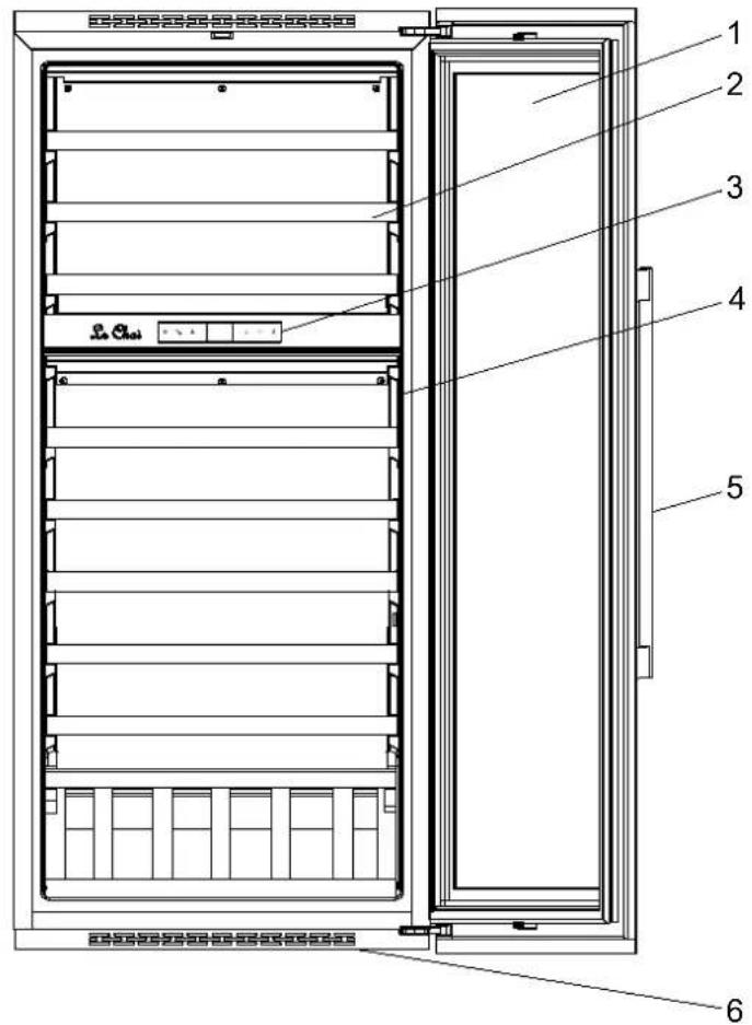 LE CHAI LBN340 - DESCRIPCIÓN DEL APARATO - 2