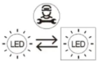 LE CHAI LB420X - REPLACING THE ILLUMINATING LAMP - 1