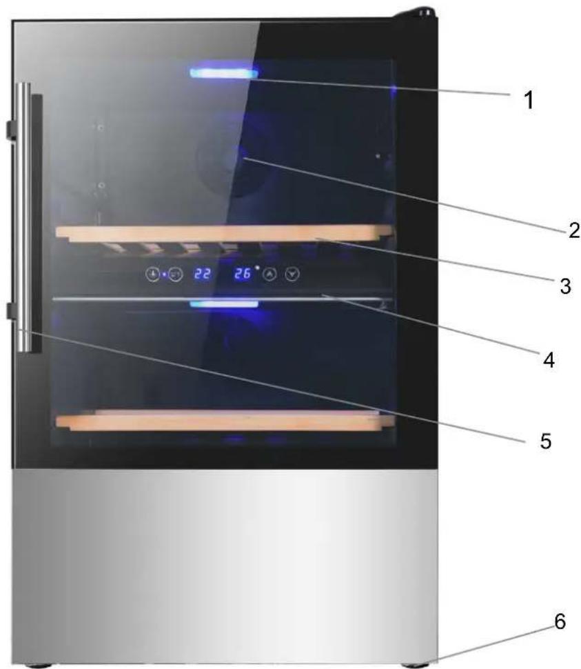LE CHAI LB420X - BESCHREIBUNG DES GERÄTS - 1