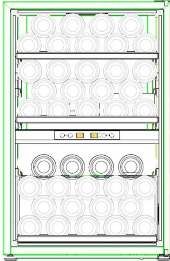 LE CHAI LB420X - Flaschen Lade - 1
