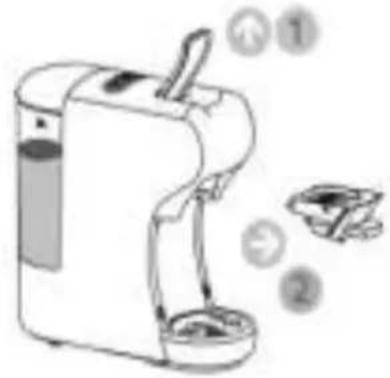 ZANUSSI CKZ39 - Die Kapsel in den Adapter einsetzen - 5