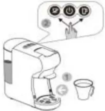 ZANUSSI CKZ39 - Selecteer het koffievolume - 1
