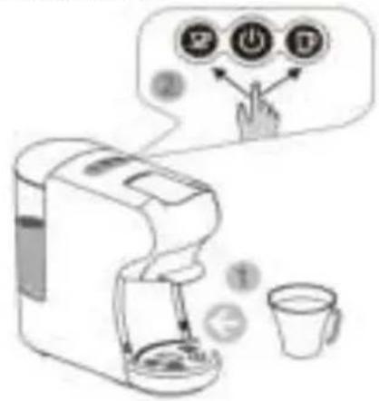 ZANUSSI CKZ39 - Selecteer het koffievolume - 1
