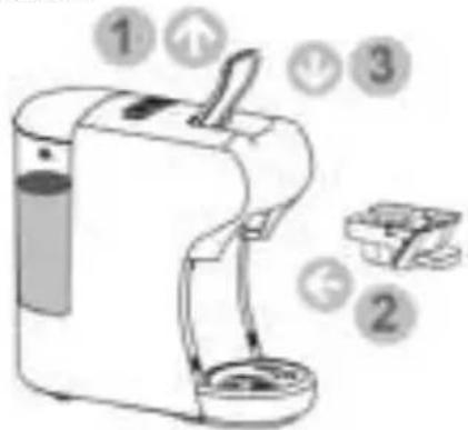 ZANUSSI CKZ39 - Die Kapsel in den Adapter einsetzen - 8