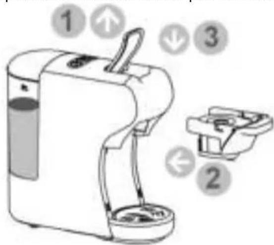 ZANUSSI CKZ39 - Insérer l'adaptateur dans la machine - 1