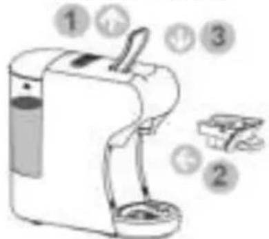 ZANUSSI CKZ39 - Die Kapsel in den Adapter einsetzen - 14