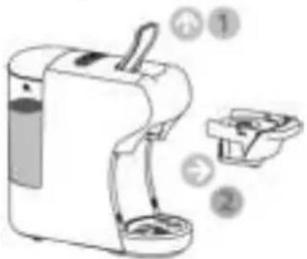 ZANUSSI CKZ39 - Die Kapsel in den Adapter einsetzen - 12