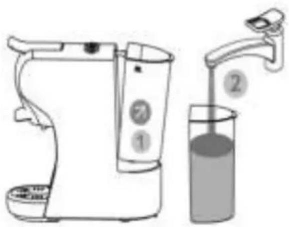 ZANUSSI CKZ39 - Filling the water tank - 2