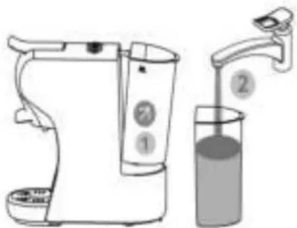 ZANUSSI CKZ39 - Het waterreservoir vullen - 2