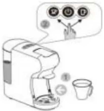 ZANUSSI CKZ39 - Selecting your coffee volume - 1