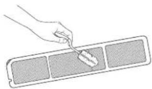 LG S5MSB - Vérification du filtre à charpie - 2