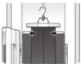 LG S5MSB - Hanging Pants On the Pants Hanger - 2