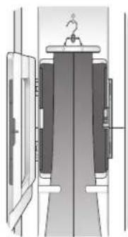 LG S5MSB - Colocación de pantalones en las perchas para pantalones - 1
